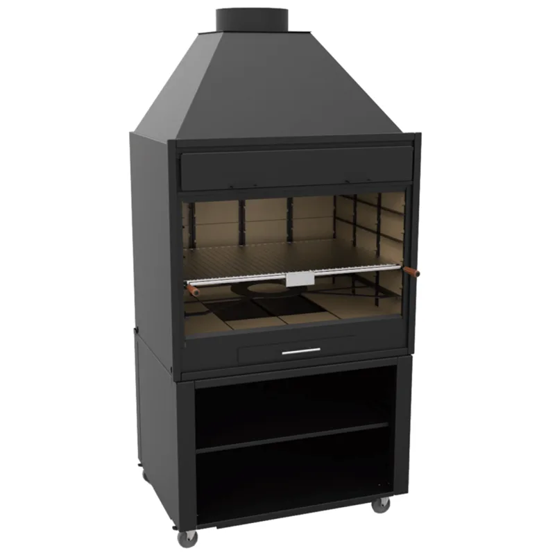 Barbacoa BF-90 cm con mueble
