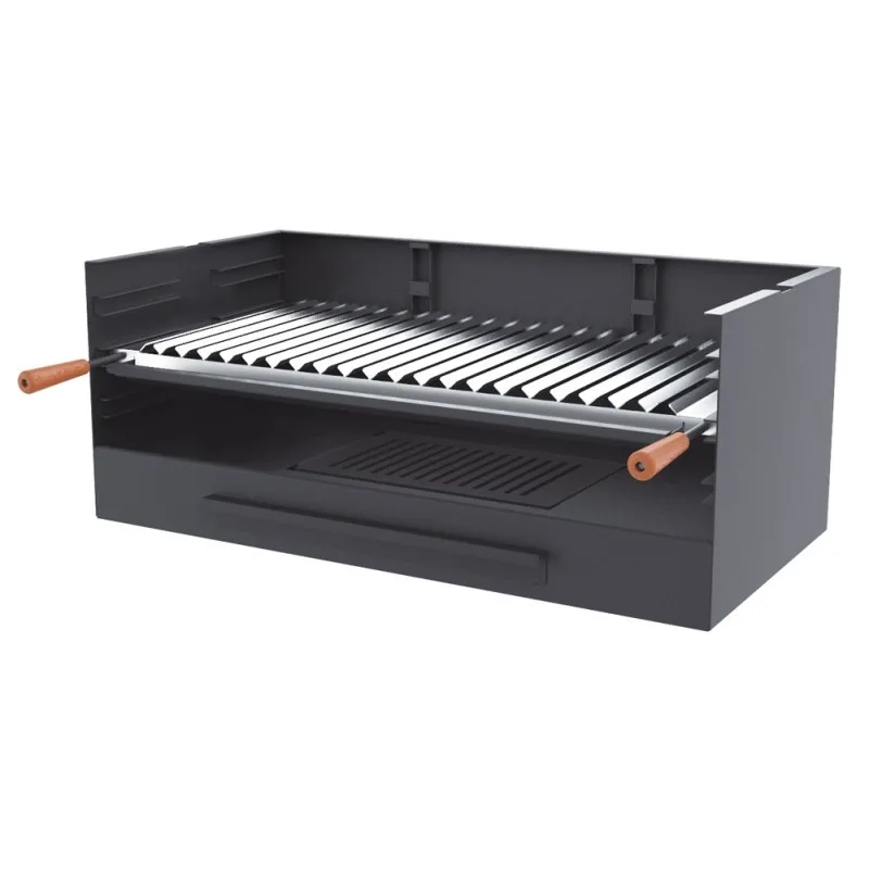 Barbacoa de Carbón y Leña 80 cm