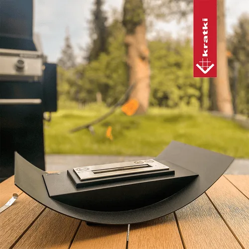 Chimenea Bioetanol de Mesa BIOMISA MINI TÜV negro