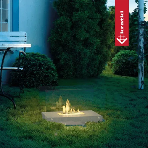 Chimenea Bioetanol de Mesa HOTEL TÜV blanco