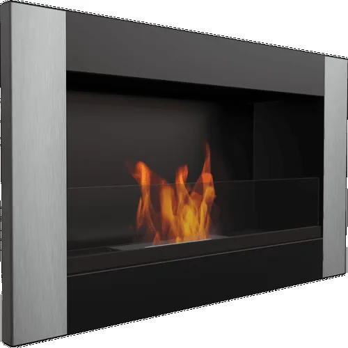 Chimenea Bioetanol de Pared GOLF VERTICAL con acristalamiento TÜV