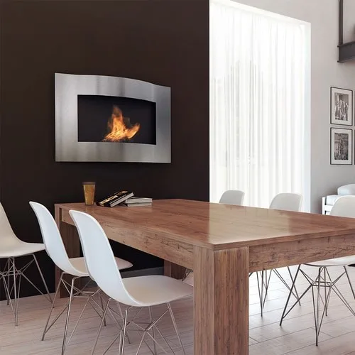 Chimenea Bioetanol de Pared LIMA TÜV