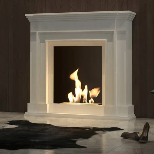 Chimenea Bioetanol de Portal LEGIONIS TÜV blanco