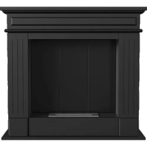Chimenea Bioetanol de Portal NOVEMBER TÜV negro autoensamblaje
