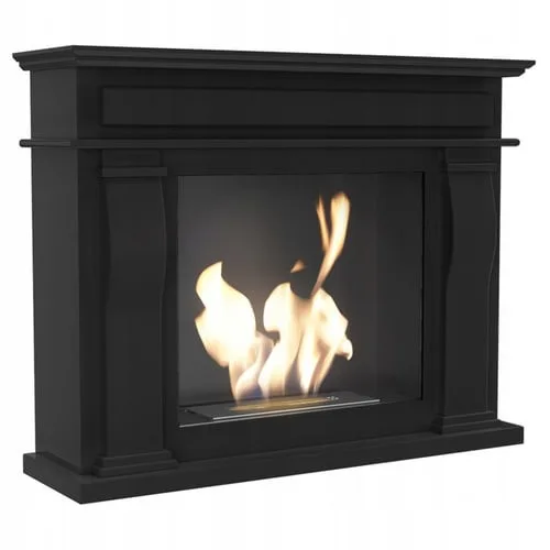 Chimenea Bioetanol de Portal OCTOBER TÜV negro