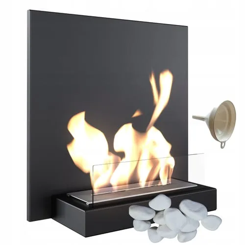 Chimenea Bioetanol de Portal PLANK TÜV set