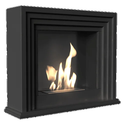 Chimenea Bioetanol de Portal QUAERERE TÜV negro