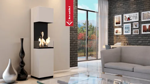 Chimenea Bioetanol de Portal SIERRA TÜV con acristalamiento set