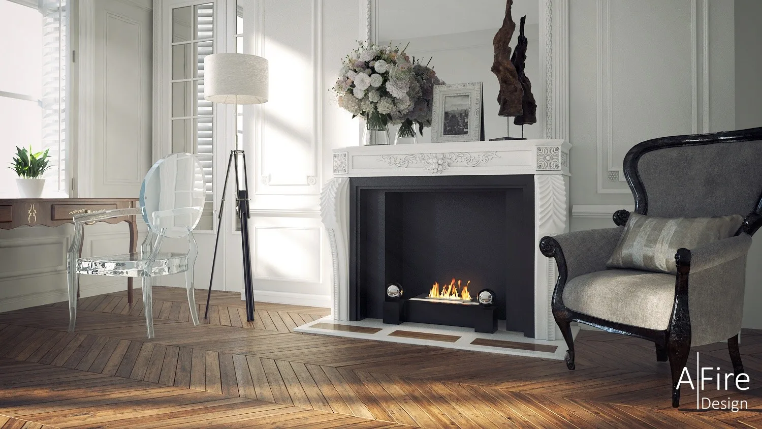 Chimenea bioetanol electrónica ADD M