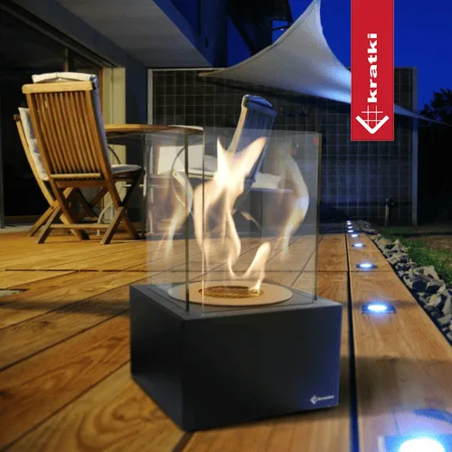Chimenea bioetanol Sobremesa TANGO 1 negro