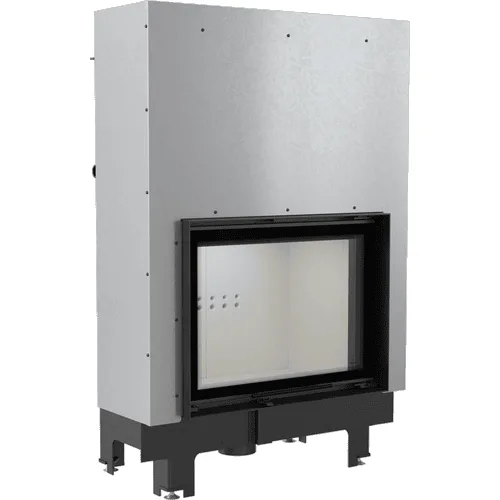 Chimenea de agua de leña KRATKI MBA 17 kW Ø 200 puerta elevable