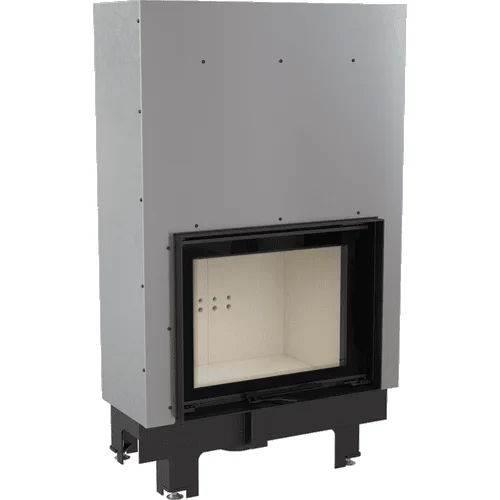 Chimenea de agua de leña KRATKI MBM 12 kW Ø 180 puerta elevable