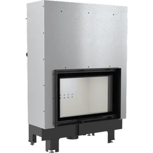 Chimenea de agua de leña KRATKI MBO 15 kW Ø 200 puerta elevable