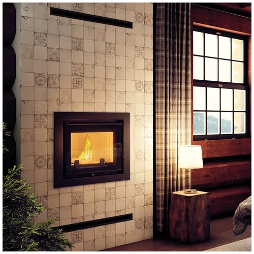 Chimenea de agua de leña KRATKI ZUZIA DECO 12 kW Ø 200