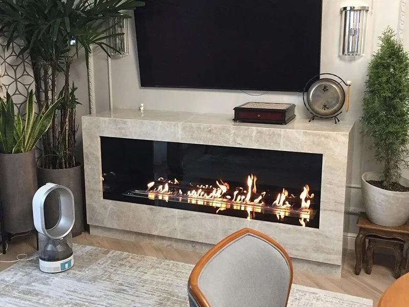 Chimenea de bioetanol electrónica BOB 120