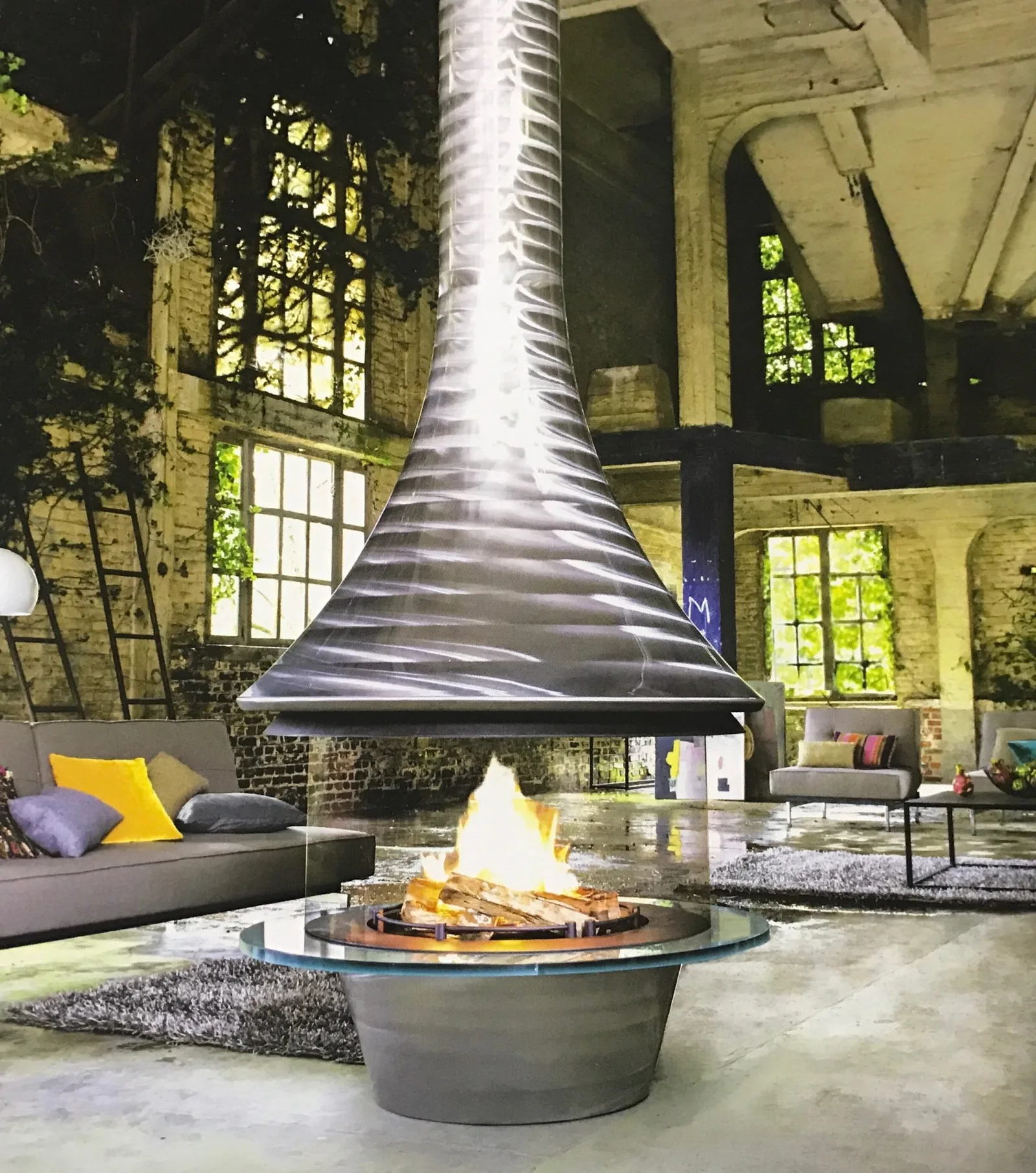 Chimenea De Gas Circle 70