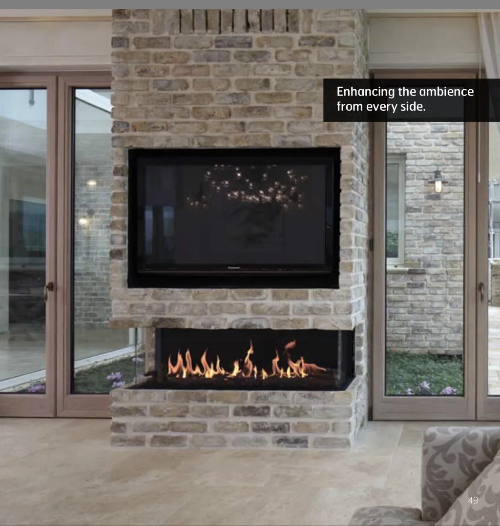 Chimenea De Gas Clear 130TS