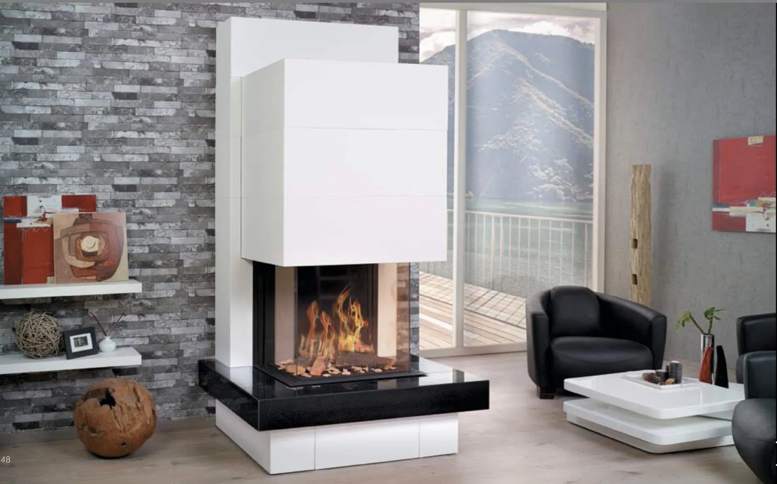 Chimenea De Gas Clear 75TS H