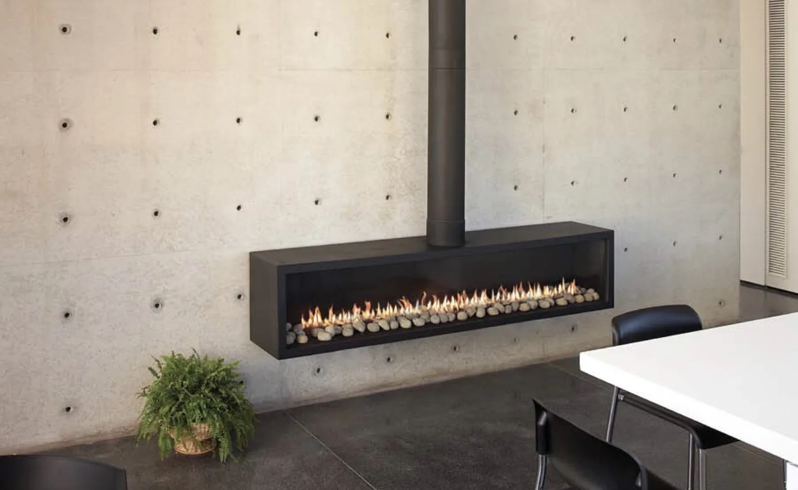 Chimenea De Gas Stand Alone 150 Front