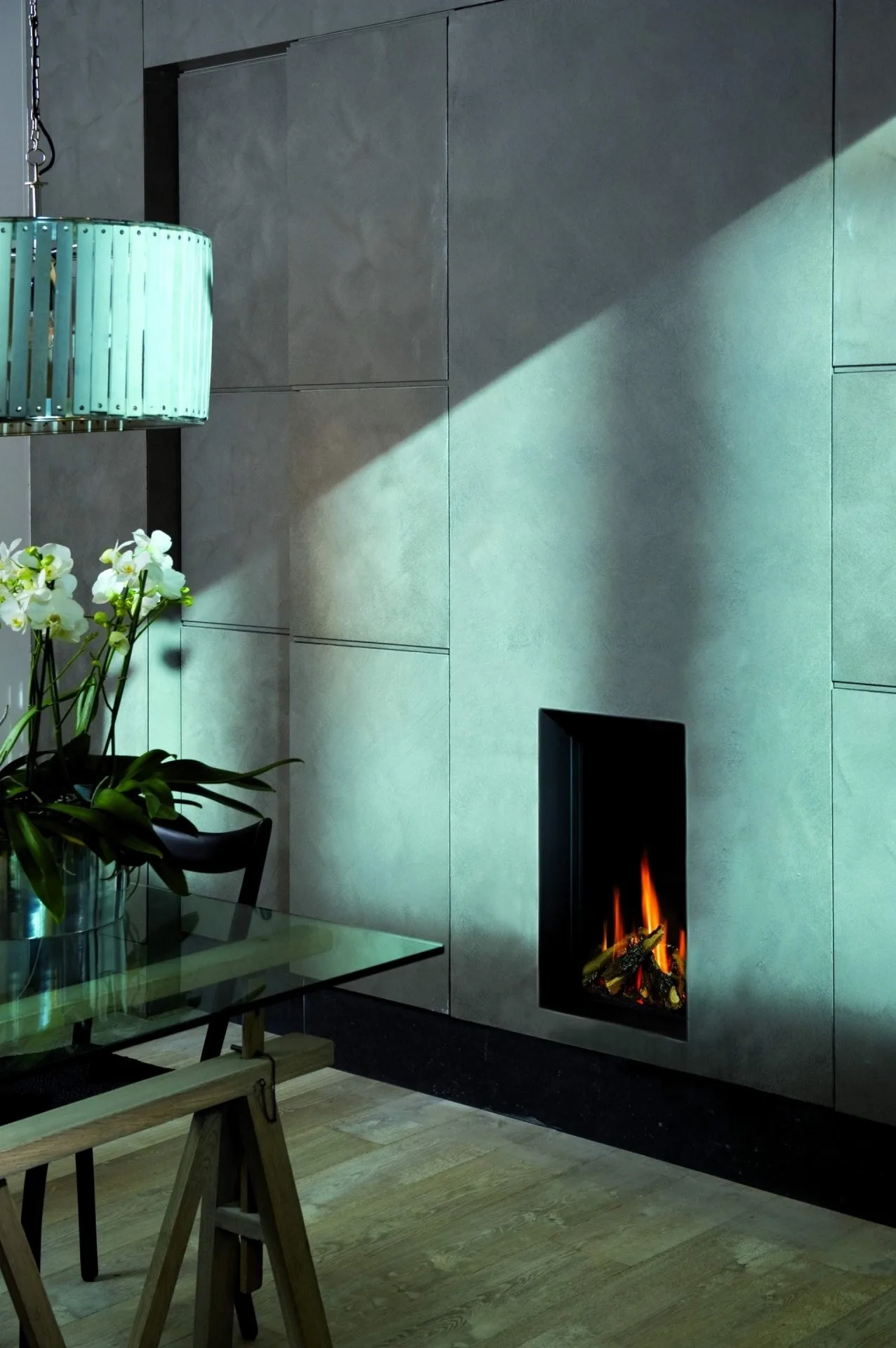 CHIMENEA DE GAS TRIMLINE 38 SB FRONTAL