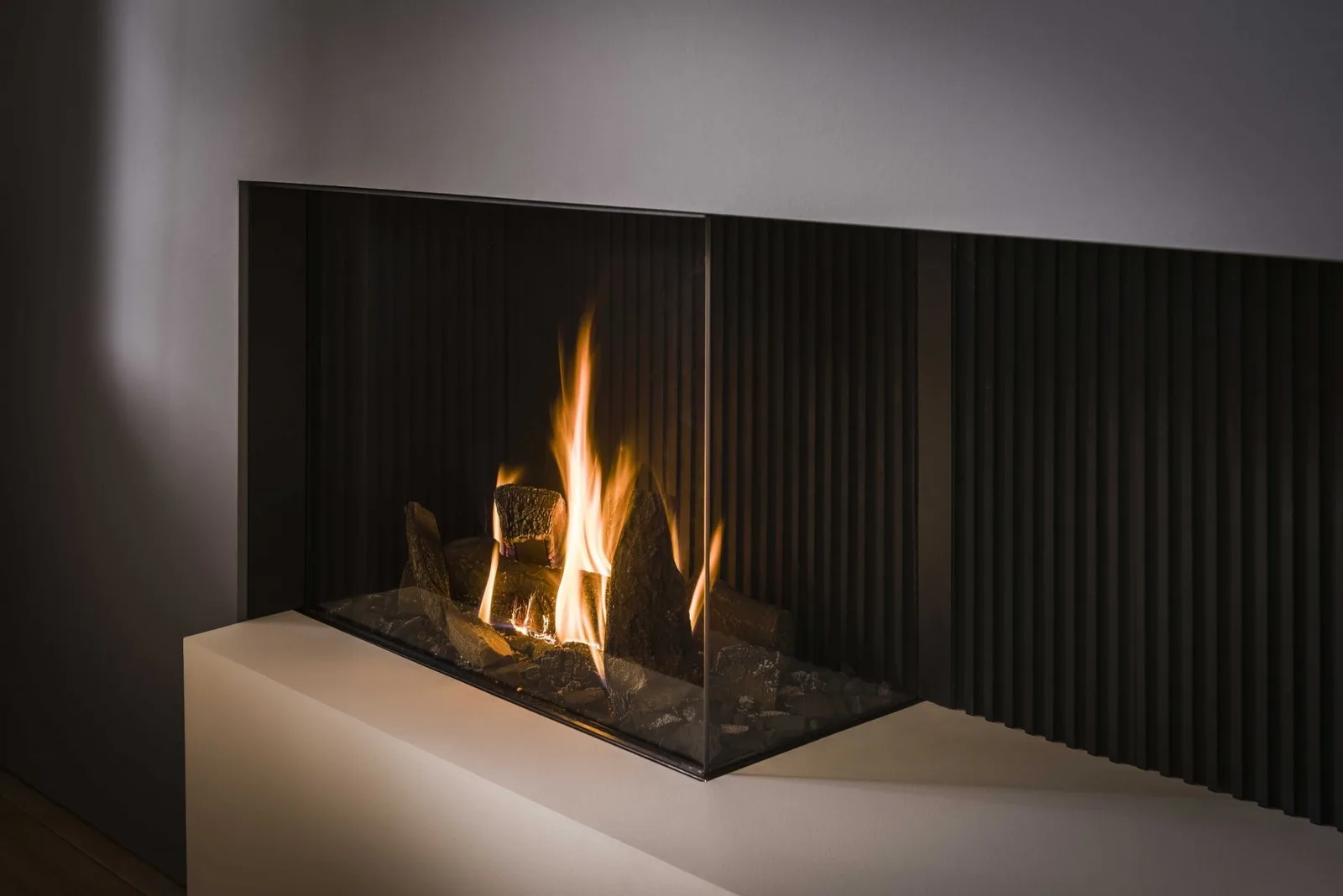 CHIMENEA DE GAS TRIMLINE 83 DB CORNER