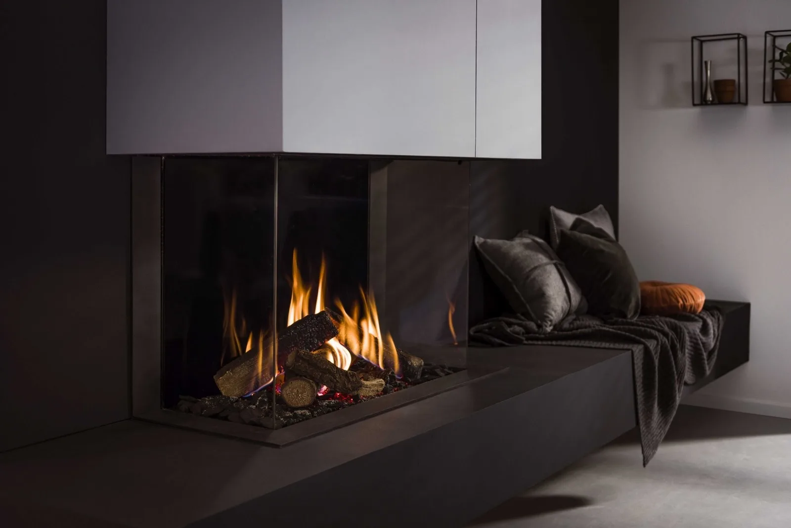 CHIMENEA DE GAS TRIMLINE 83 DB PANORAMA