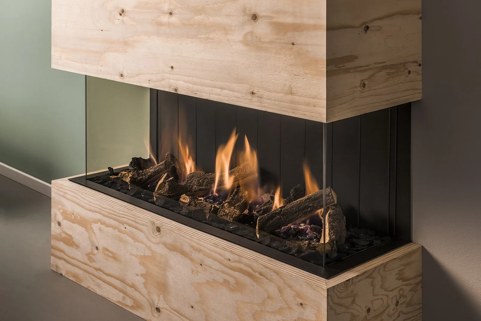 CHIMENEA DE GAS TRIMLINE DB 100 PANORAMA