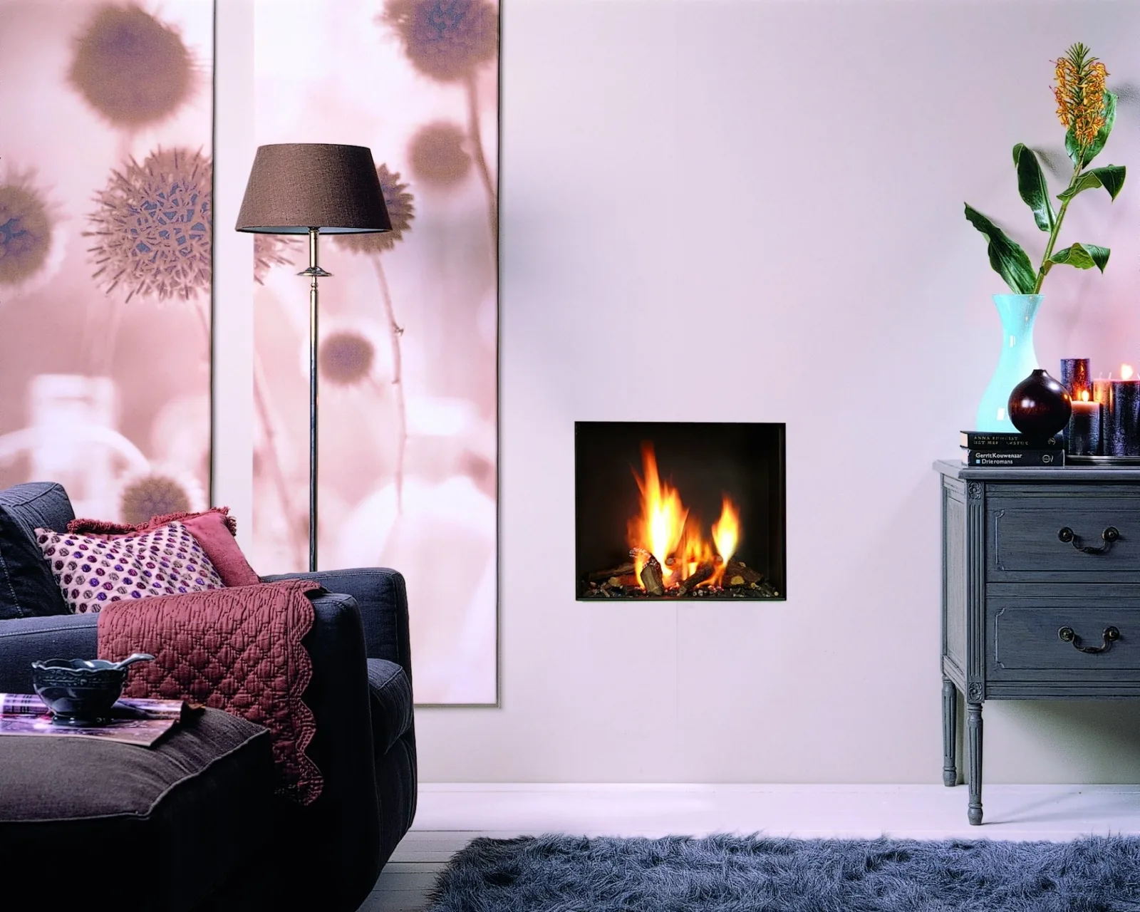 CHIMENEA DE GAS TRIMLINE QUADRO 46 SB