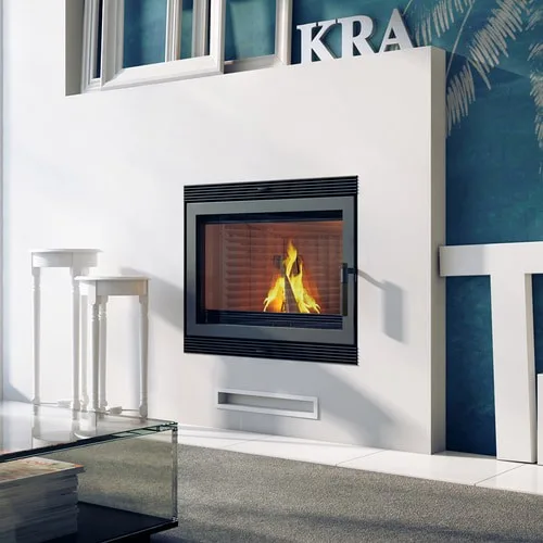 Chimenea de leña de acero KRATKI BLANKA 11 kW Ø 180