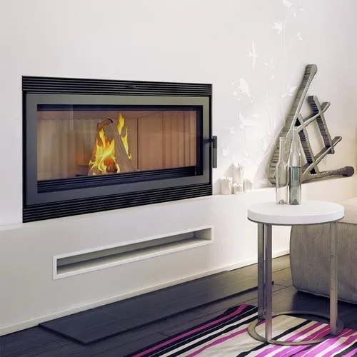 Chimenea de leña de acero KRATKI BLANKA 16 kW Ø 200