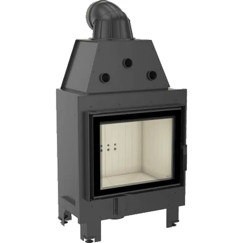 Chimenea de leña de acero KRATKI MBZ 13 kW Ø 200
