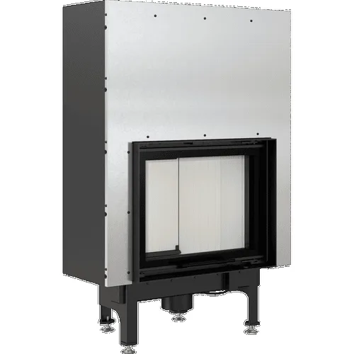 Chimenea de leña de acero KRATKI NADIA 10 kW Ø 200 puerta elevable
