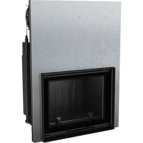 Chimenea de leña de hierro fundido KRATKI AMELIA 21 kW Ø 200 puerta elevable