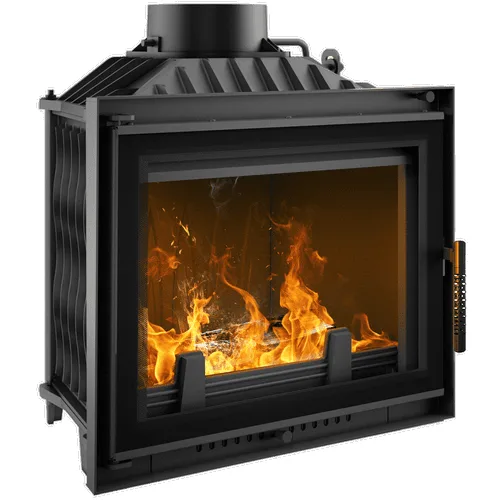 Chimenea de leña de hierro fundido KRATKI ANTEK DECO 10 kW Ø 180