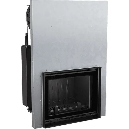 Chimenea de leña de hierro fundido KRATKI MAJA 8 kW Ø 200 puerta elevable