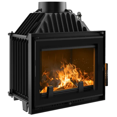 Chimenea de leña de hierro fundido KRATKI MAJA DECO 8 kW Ø 200
