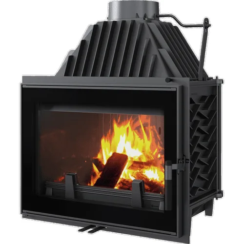Chimenea de leña de hierro fundido KRATKI ZOSIA 12 kW Ø 200