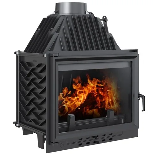 Chimenea de leña de hierro fundido KRATKI ZUZIA ECO 12 kW Ø 200