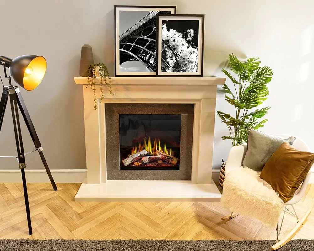 Chimenea eléctrica LUMINOSA 62 Ultra Flame