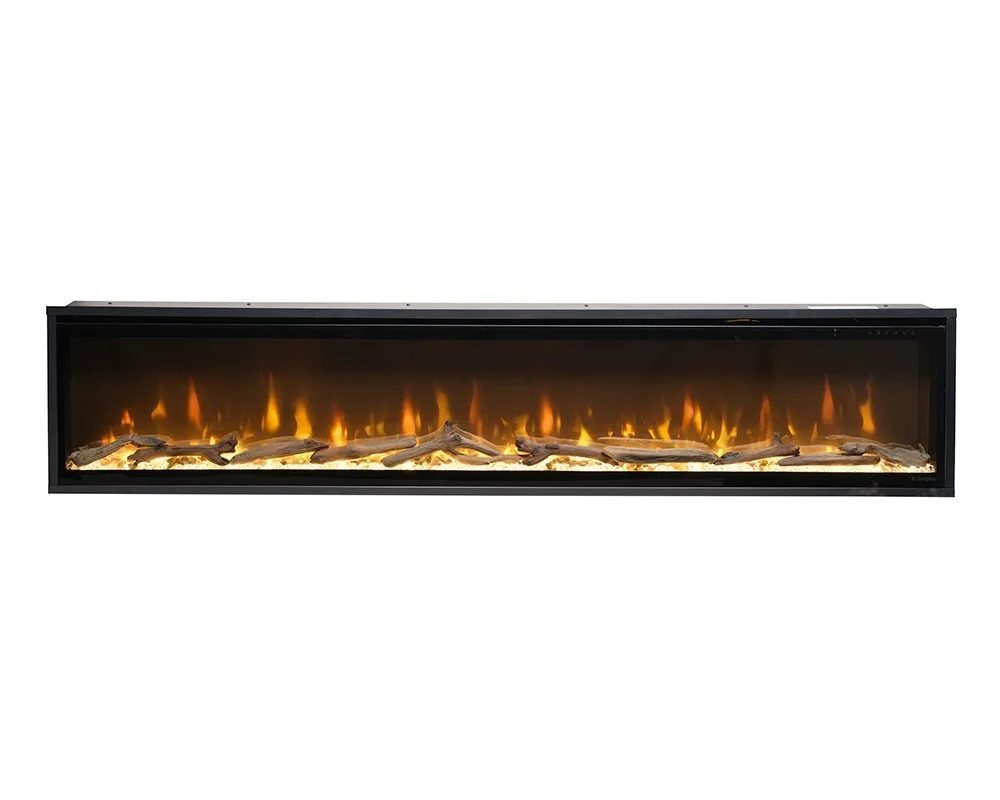 Chimenea eléctrica NIGHT EVOLVE 19 app con troncos
