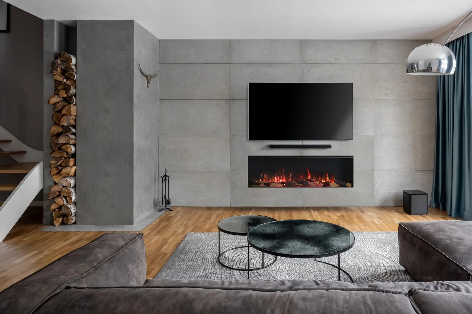 Chimenea eléctrica Trimline 130E Solus