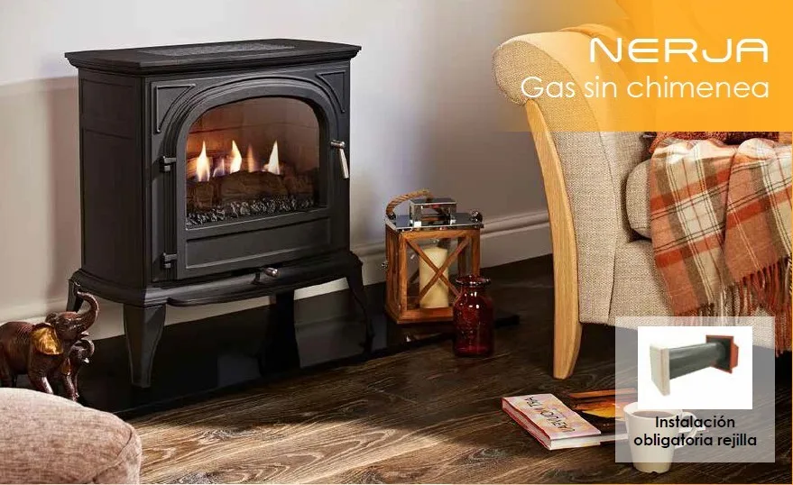 ESTUFA DE GAS NERJA (SIN CHIMENEA)