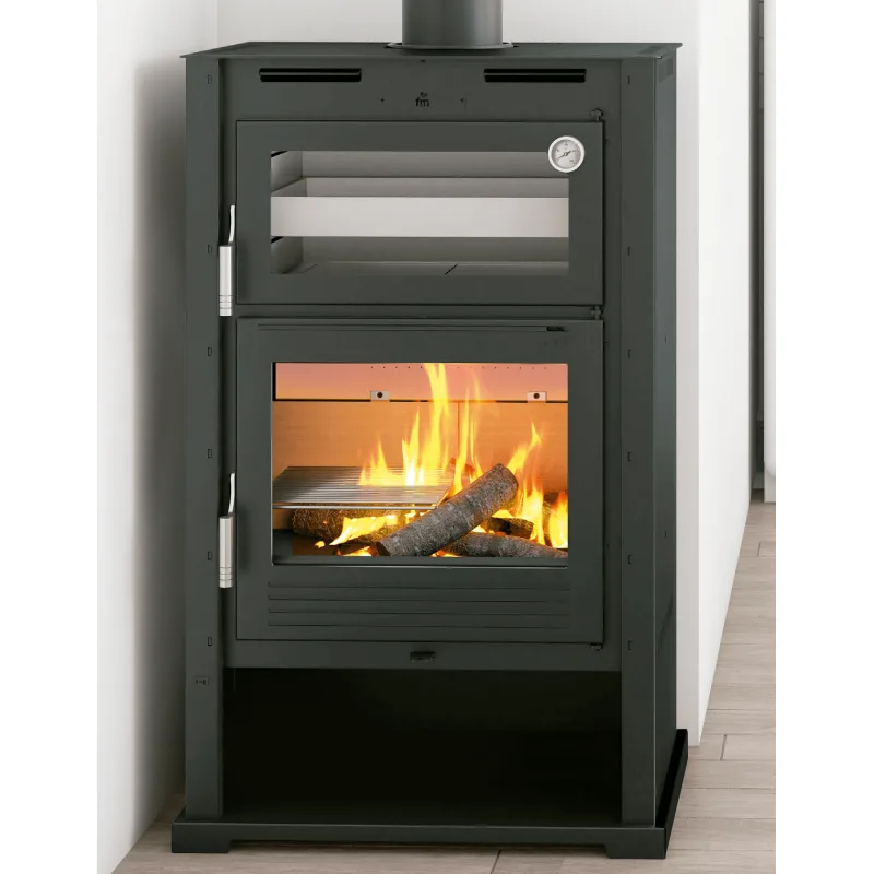 Estufa de leña con Horno M-107 T