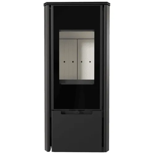 Estufa de leña de acero KRATKI ENYO Ø 150 8 kW