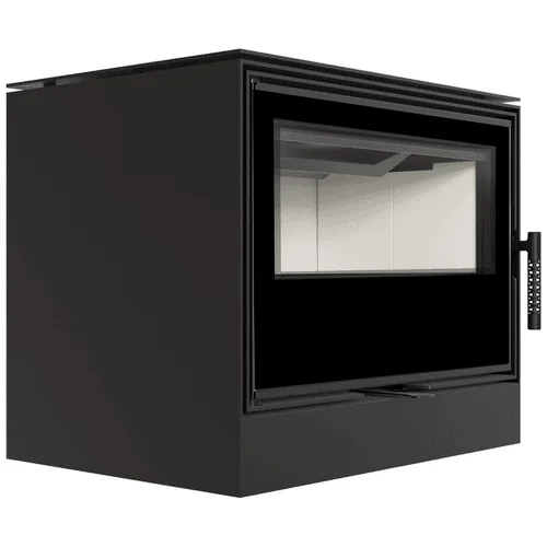 Estufa de leña de acero KRATKI KARI 70 Ø 150 8 kW