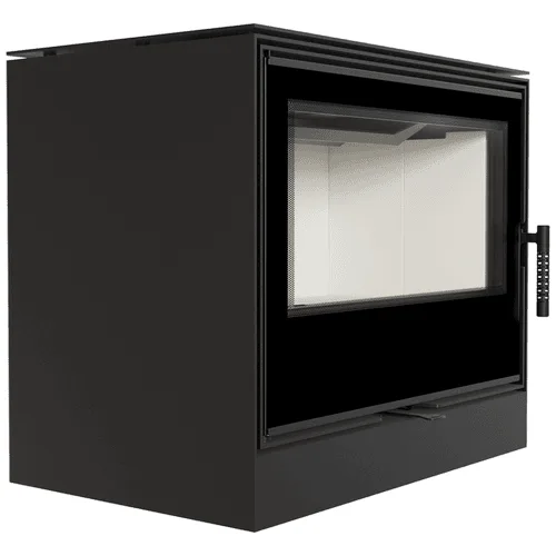 Estufa de leña de acero KRATKI KARI 80 Ø 180 12 kW
