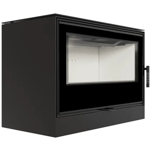Estufa de leña de acero KRATKI KARI 95 Ø 180 14 kW