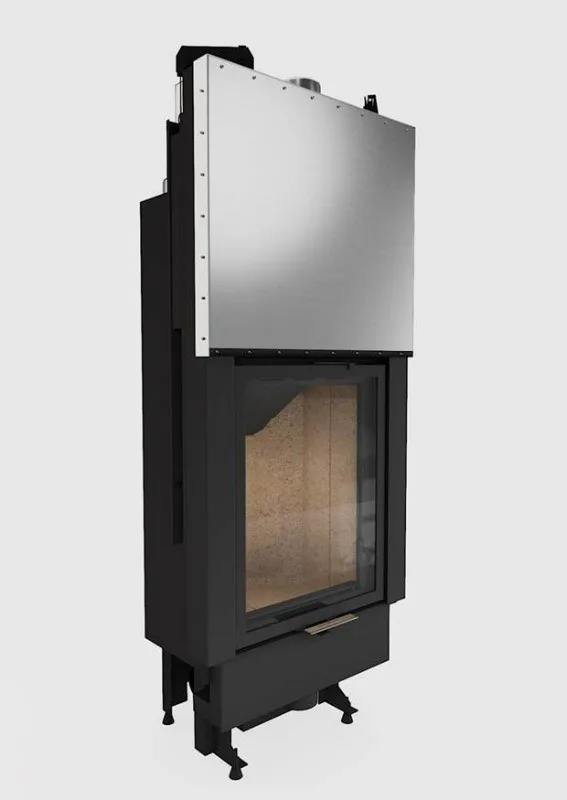 Chimenea de leña FLAT VERTICAL 60x80 Regalfire