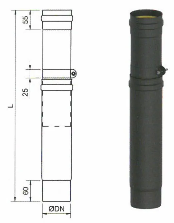 Módulo extensible 540 mm