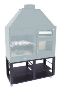 Mueble soporte con ruedas para barbacoa Fusion 140